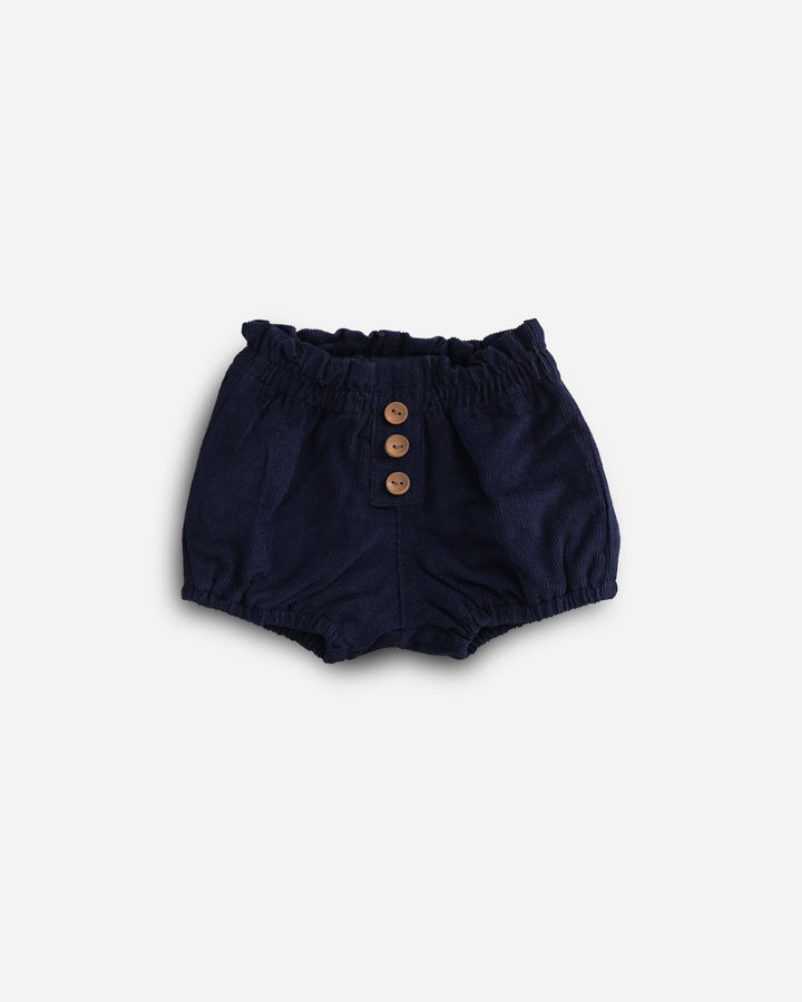 BOMBACHA BOTON COTELE AZUL