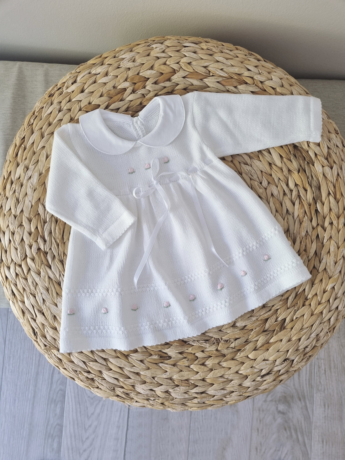 VESTIDO SARA TEJIDO ROSITAS