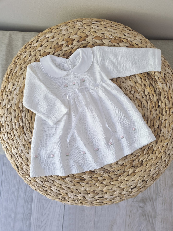 VESTIDO SARA TEJIDO ROSITAS