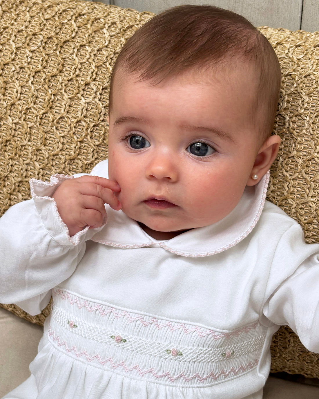 ENTERITO LACITO BORDADO BLANCO