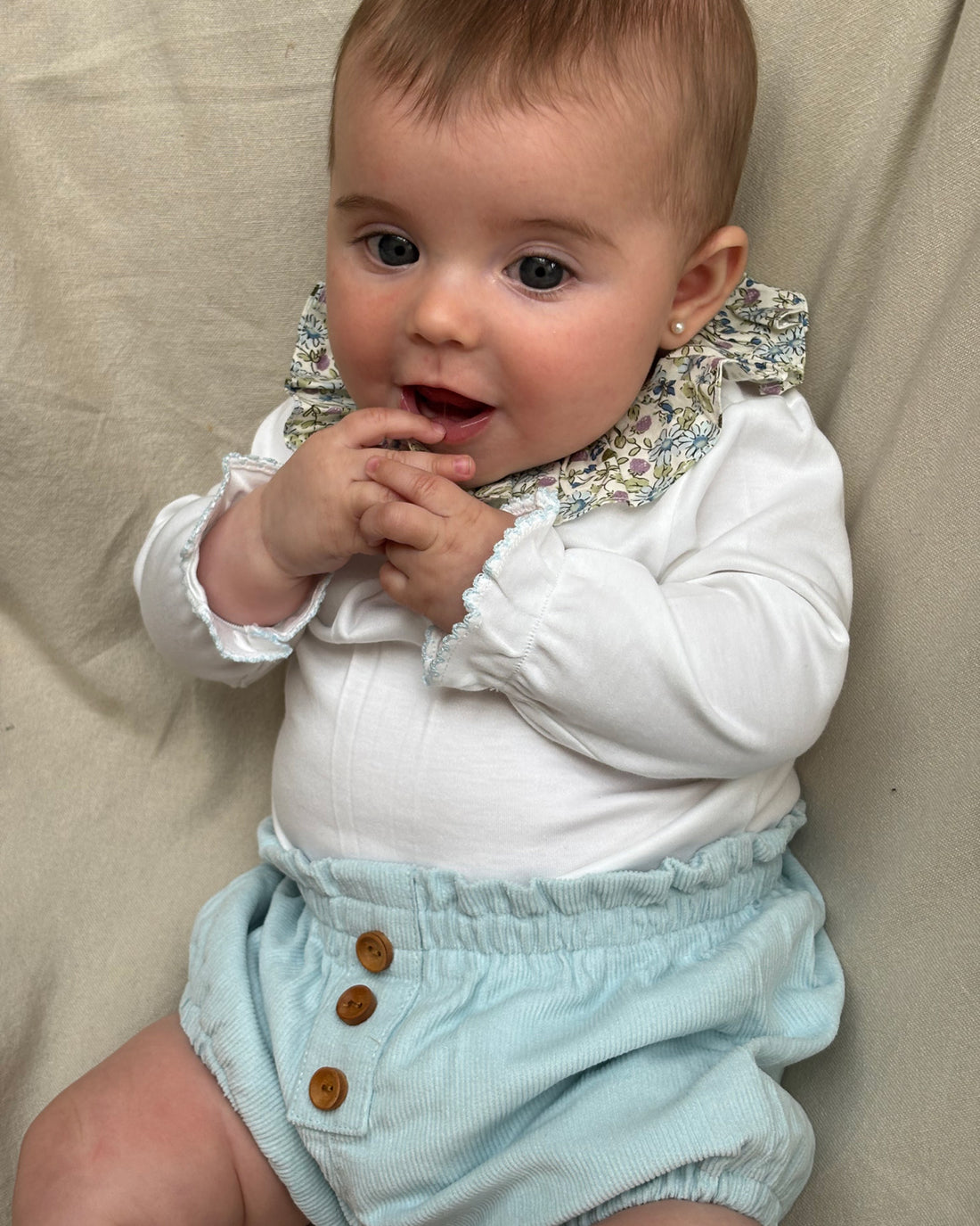 BOMBACHA BOTON COTELE AQUA