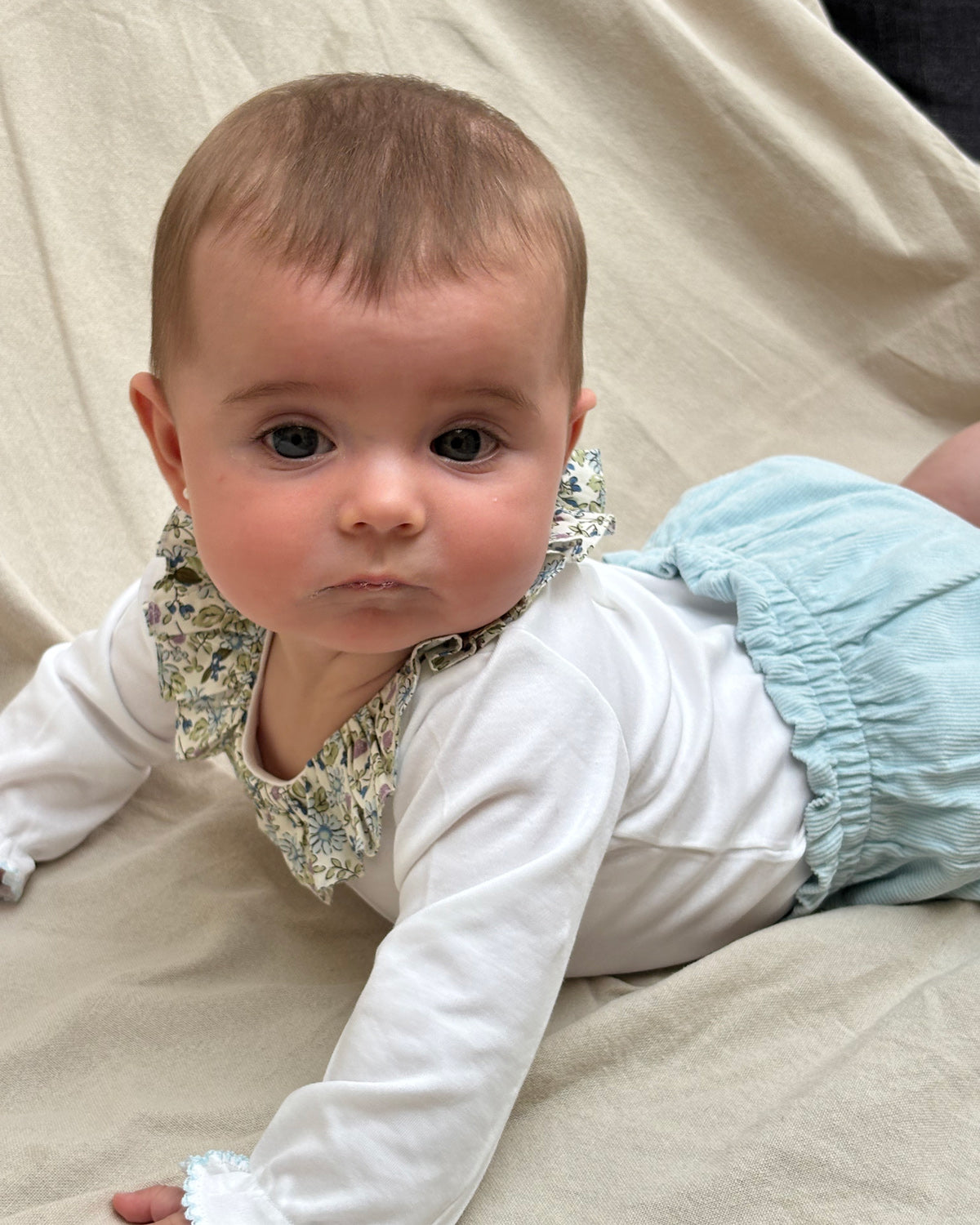 BOMBACHA BOTON COTELE AQUA