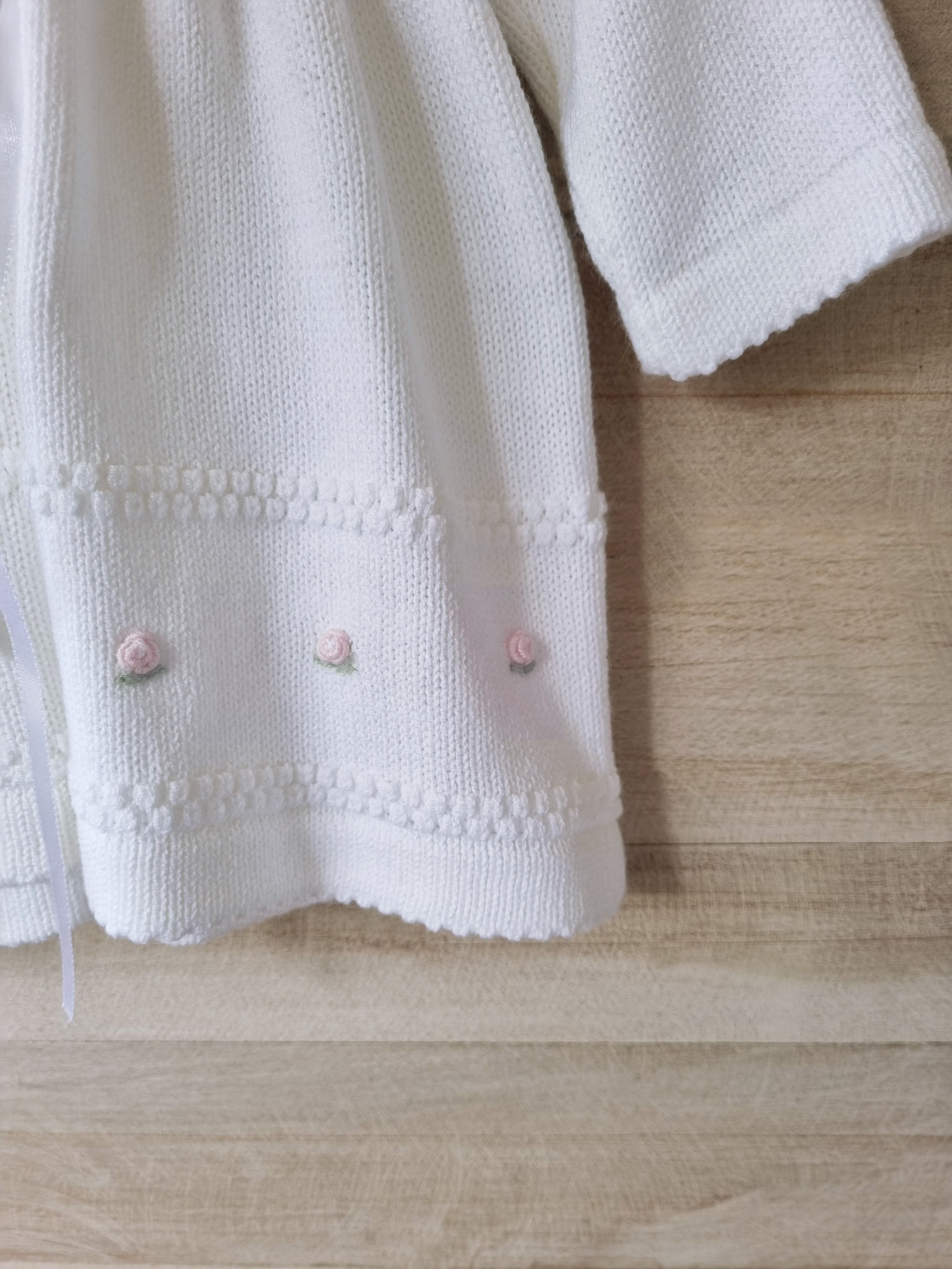 VESTIDO SARA TEJIDO ROSITAS