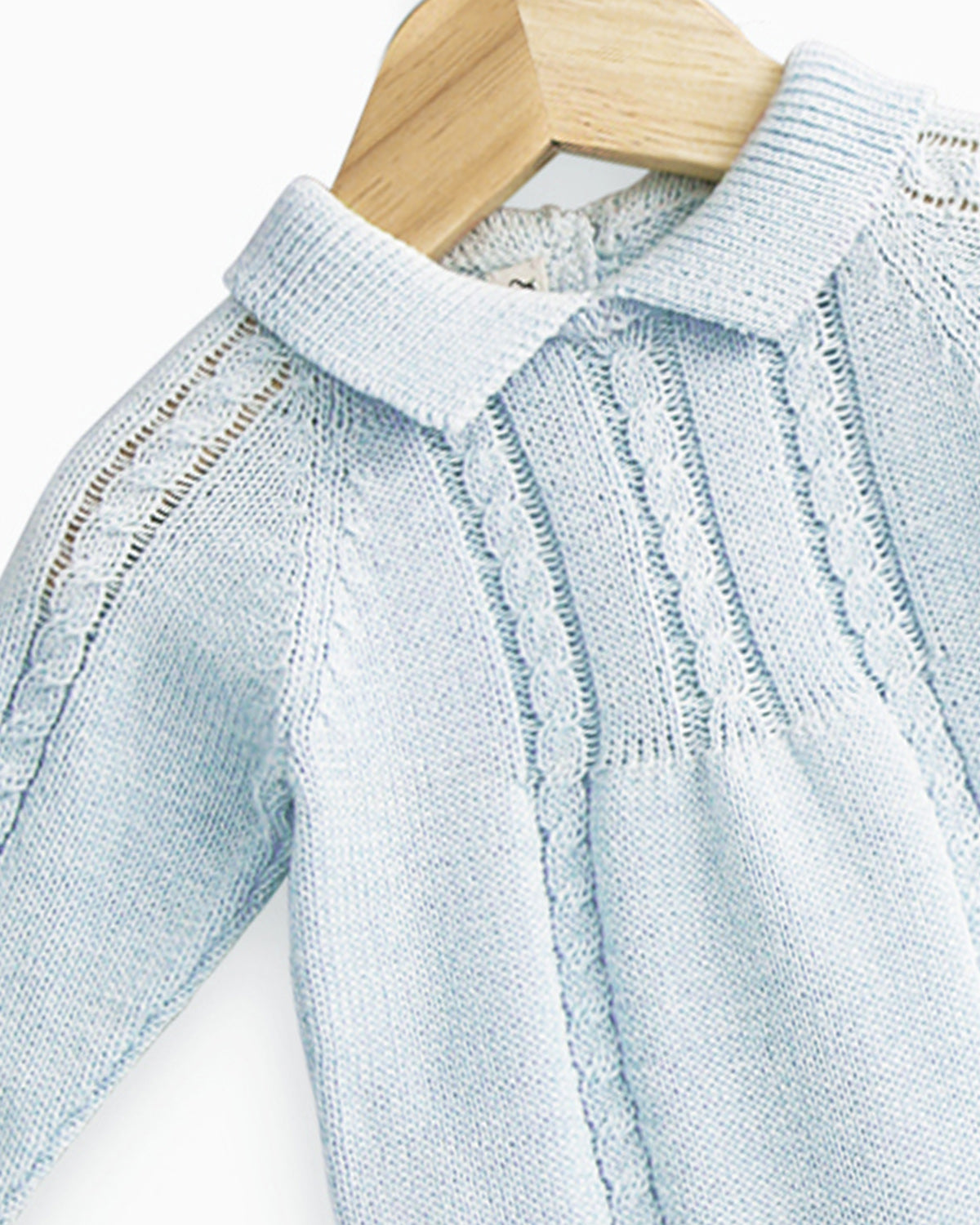 ENTERITO CLEMENTE TEJIDO CELESTE