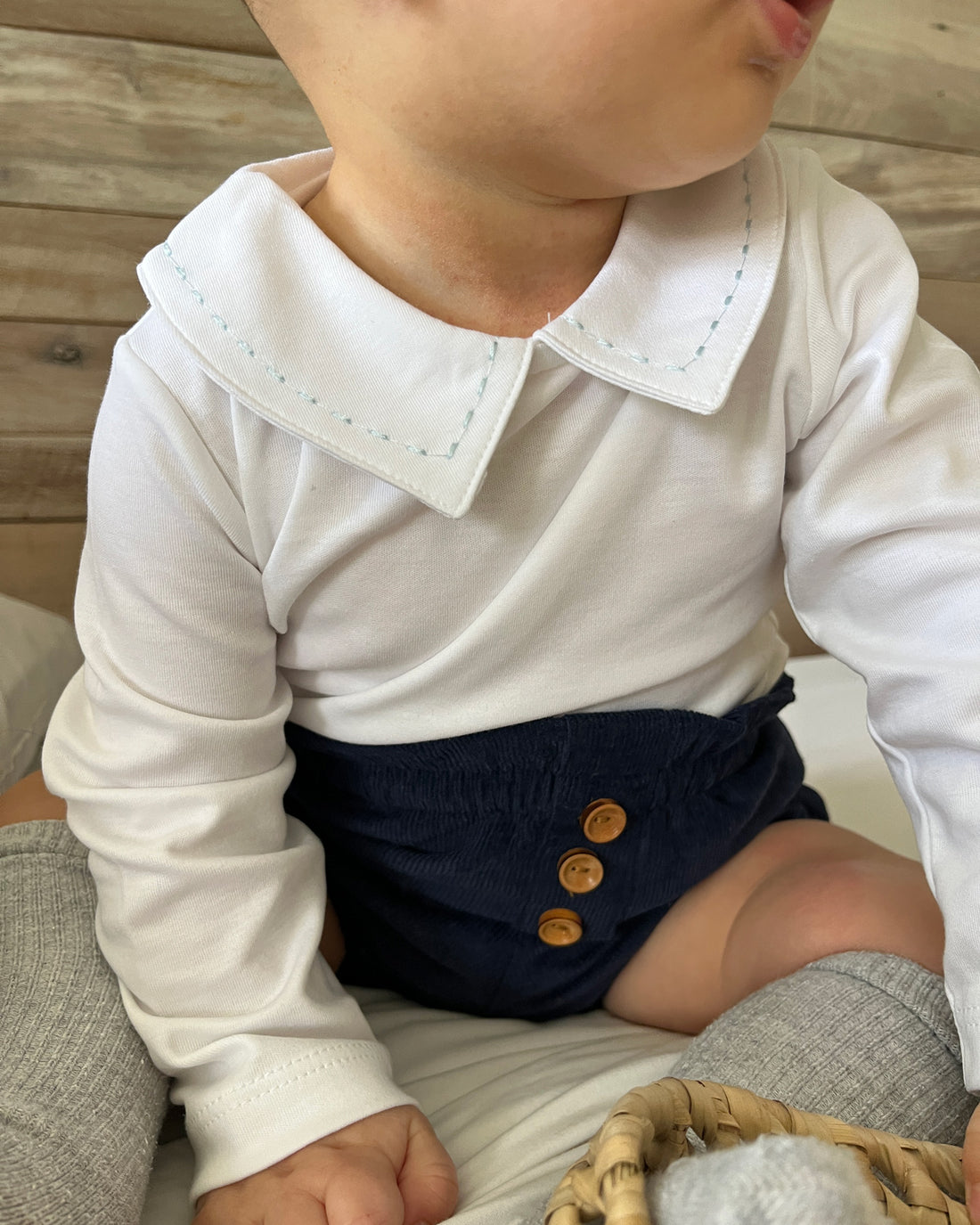 BODY MARINERO BORDADO CELESTE