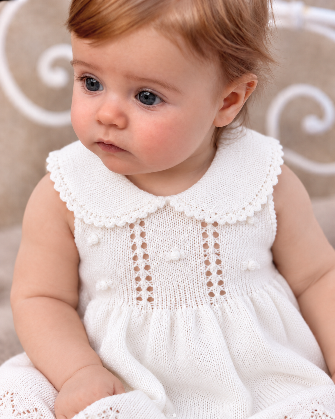 VESTIDO SOFÍA TEJIDO BLANCO