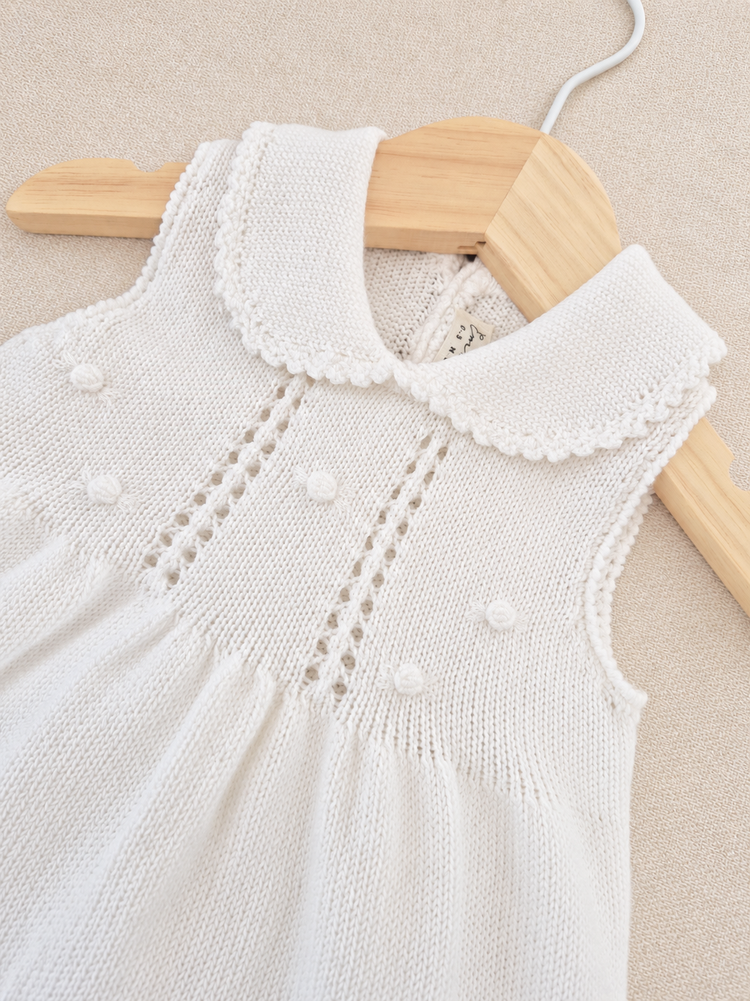 VESTIDO SOFÍA TEJIDO BLANCO