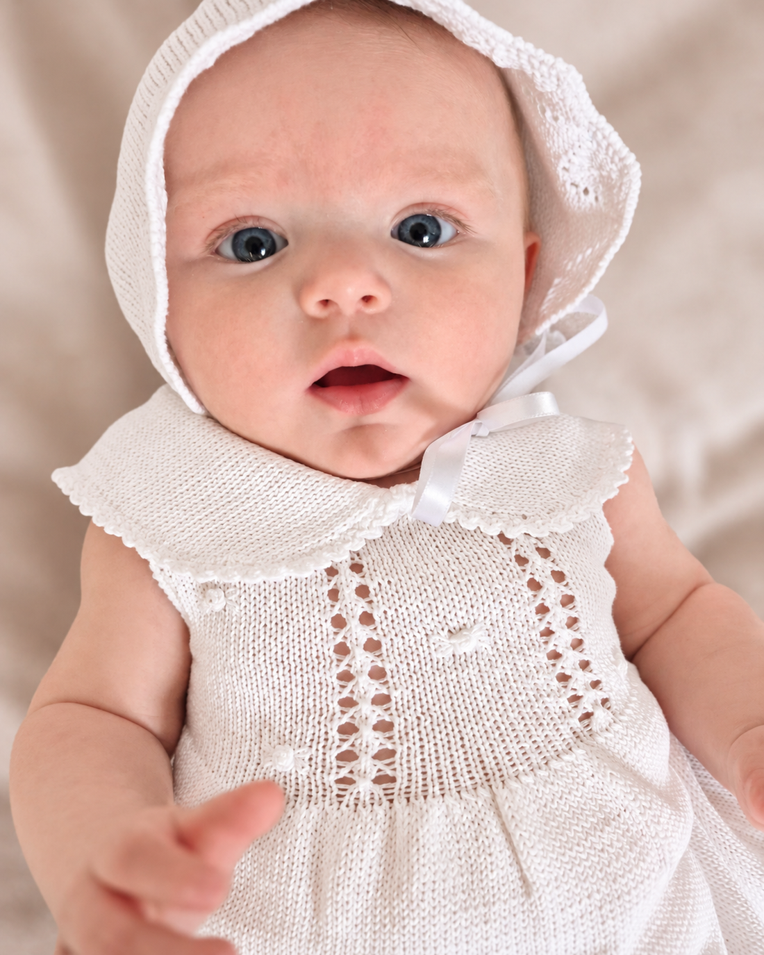 VESTIDO SOFÍA TEJIDO BLANCO